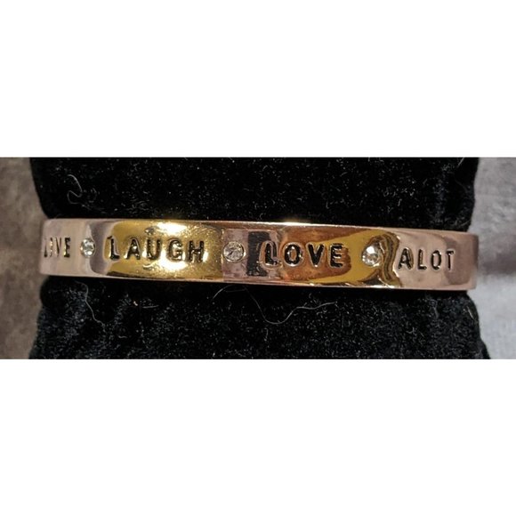 BCBGeneration Live Laugh Love A Lot Cuff Bracelet - Picture 3 of 6